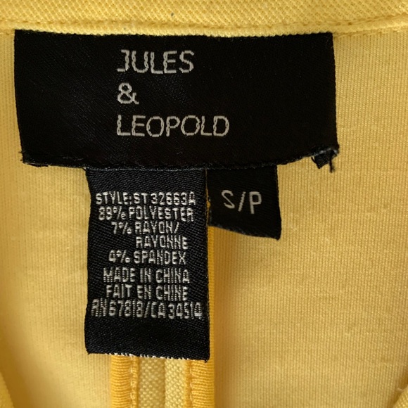 Jules & Leopold Sunny Yellow Blazer small - Picture 8 of 8